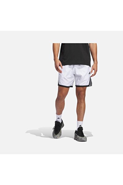 adidas Şort, L, Beyaz