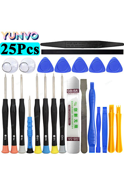 Choice6 25Pcs Repair Kit Professional Mobile Phone Repair Tool Kit, Precision...