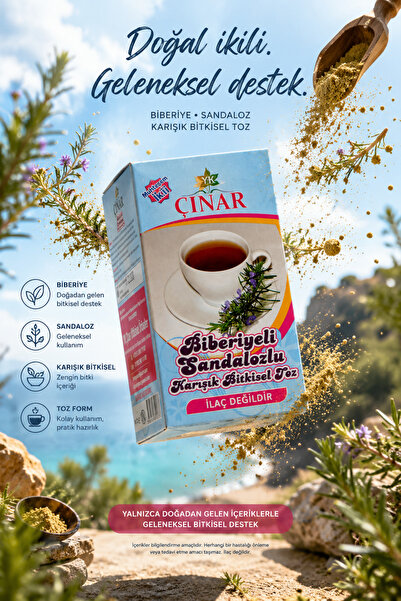 Çınar sağlık Biberiye ve Sandalozun Geleneksel Uyumu