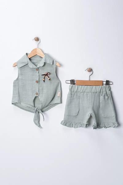 Generic Brand 1/5 Year Old Child's Set with Belly-Strapped Shorts