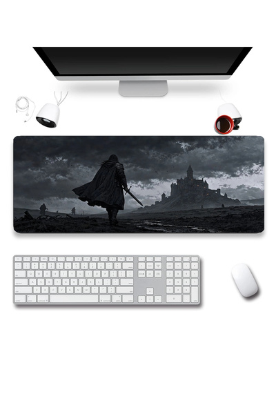 SonicTouch Keyboard Mousepad 32X70Cm Storm Guard Seamless Smooth Liquid-Proof...
