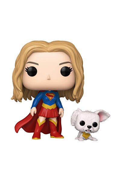 Funko Поп герои Супергърл с кученцето Крипто # 633 9см