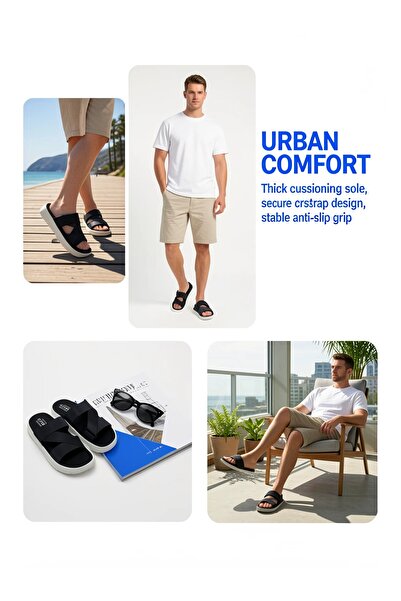 Saudi Step Minimalist Ergonomic EVA Sandals – Ultra-Light, Waterproof, Indoor...