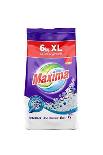 Sano Detergent de Rufe Pudra – Maxima Mountain Fresh Laundry Detergent, 6000 g