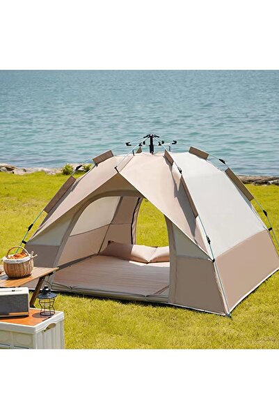 Arabest 2-3 Persons Automatic Pop Up Camping Tent,Instant Family Dome Tent wi...
