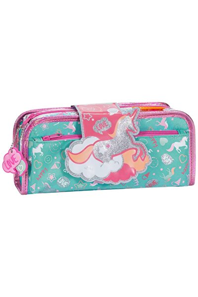 Tiger Family Penar necessaire Fun Time 2 in 1, cu o clapa, Tiger Family, moti...