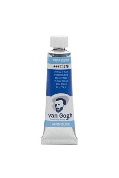 Van Gogh ألوان مائية 10 مل في أنبوب، لون 570 أزرق فاتالو