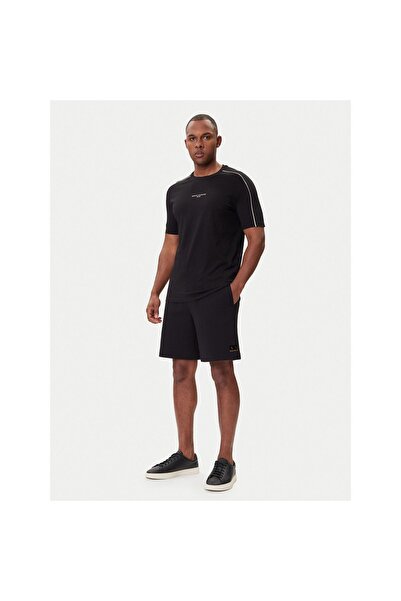 Armani Exchange Ανδρικά Αθλητικά Σορτς XM001887 AF10818 Μαύρο