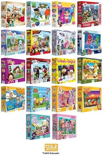 Yıldızan Z-Team 60 Pieces 34X24Cm Children's Puzzle Jigsaw Series 931845