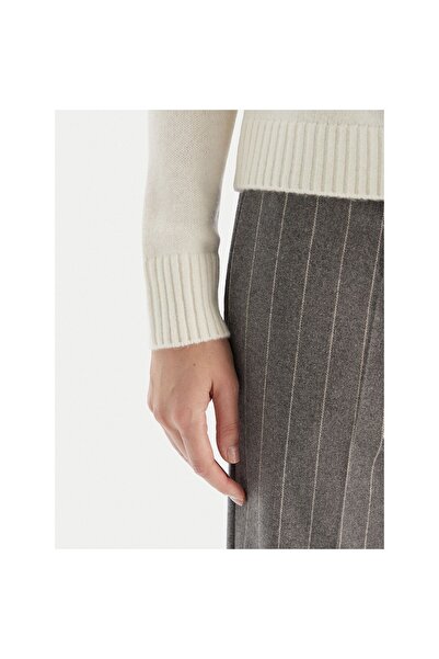 Kaos Cardigan de damă RI1KT018 Crem