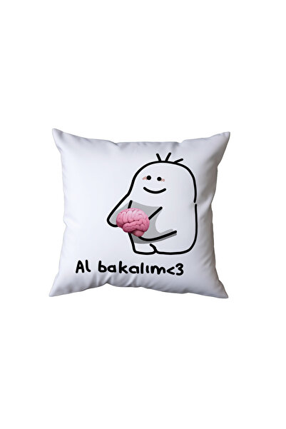 Beramussa Let's See What the Brain Says Pillow, Funny Gift