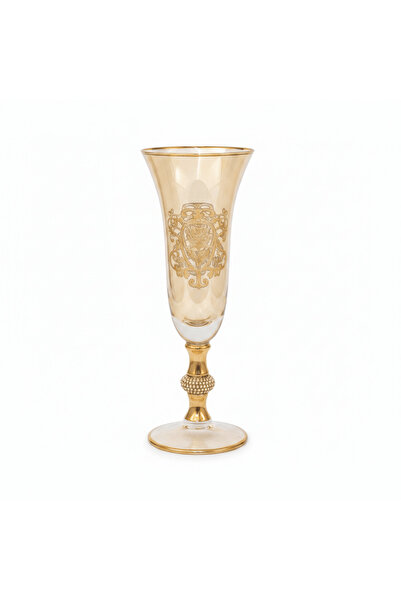Mayflower 6-Piece Gold Stem Glass Set - 20×7 cm