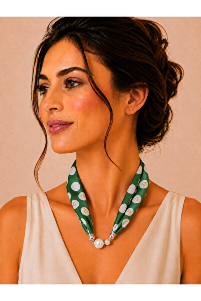 Liva Group Atelier Special Series Silky Satin Zircon Stone and Pearl Detailed...