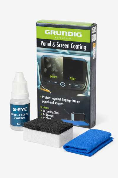 Grundig Kit Curatare & Protectie Display Auto - Burete + Laveta, Ecrane Tactile