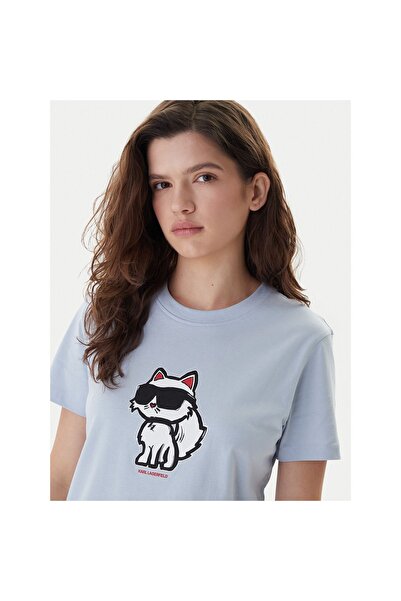 Karl Lagerfeld Γυναικείο T-shirt A1W17128 Μπλε