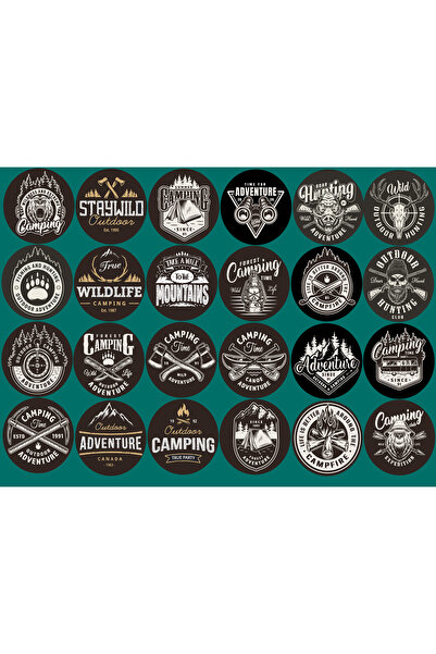 TELLGRAF Adventure Themed Sticker Set (21X30 cm 1 Set)