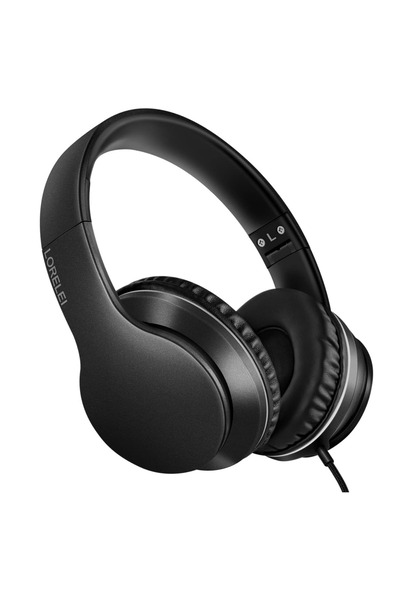 LORELEİ Căști X6 circumaurale, cu fir, stereo, cu bas, cu microfon, ușoare, p...