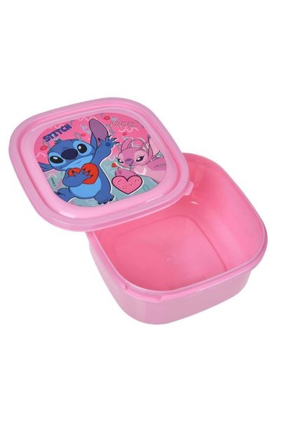Lilo & Stitch Set de masă cu geantă termoizolantă, cutie de prânz și sticlă de apă cu model Stitch