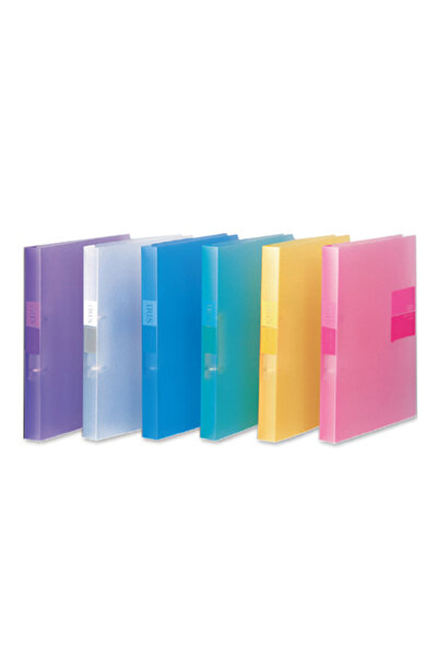 Comix A193-4 A4 Transparent 4-Ring Folder