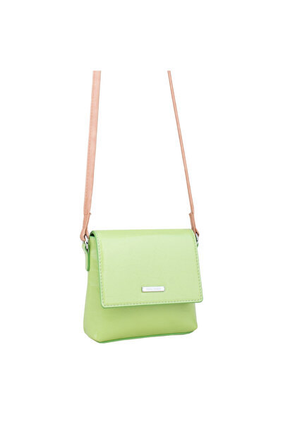 Duki Daso Green Patterned Women's Shoulder Bag - Daily Stylish Crossbody Bag | Summer Mt1624 Green