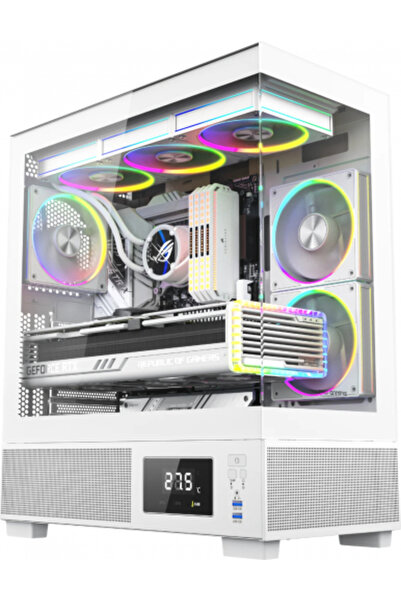 Pro GaminG Carcasa ProGaming Kian ARGB Middle Tower Fara Sursa White
