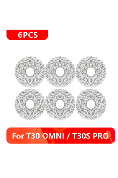 Choice1 6pcs ECOVACS T30 PRO OMNI / T30S PRO / YEEDI M12 Pro+ Robot Vaccum Re...