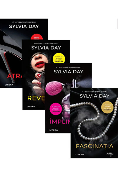 Editura Litera Seria Crossfire Sylvia Day Erotic Romance