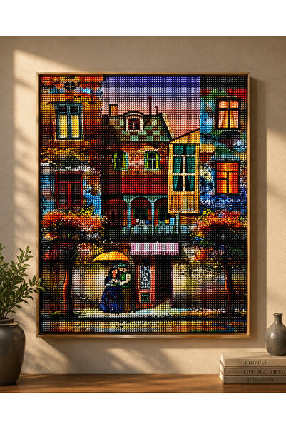 DNZt 5D Diamond Painting 50x40 cm Elmas Mozaik Boncuklu Taşlı Goblen Pano Tab...
