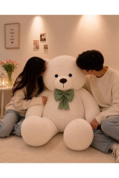 MASSALTOYS 160 cm DEV peluş ayı hediyelik peluş oyuncak beyaz