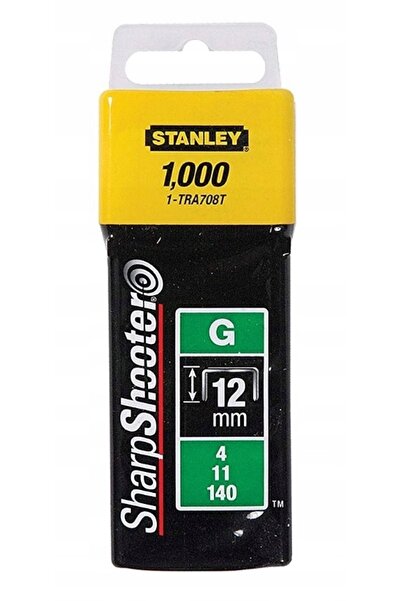 STANLEY SINCE 1913 ZSZYWKA STANLEY 1-TRA708T ΤΥΠΟΣ G 1000 ΤΕΜΑΧΙΑ 12 ΧΙΛΙΟΣΤΑ