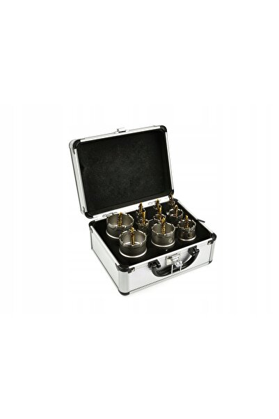 Gekoahşap Set de burghie pentru metal, 10 bucăți, TCT, 16-53mm, din carbură d...