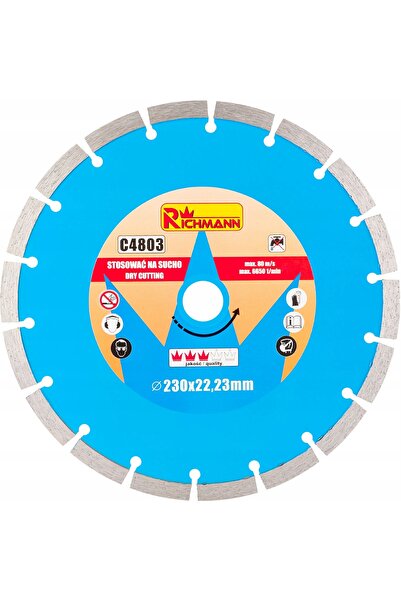 richmann SEGMENT DISC DIAMANTAT 230 MM 22,23 mm RICHMANN.