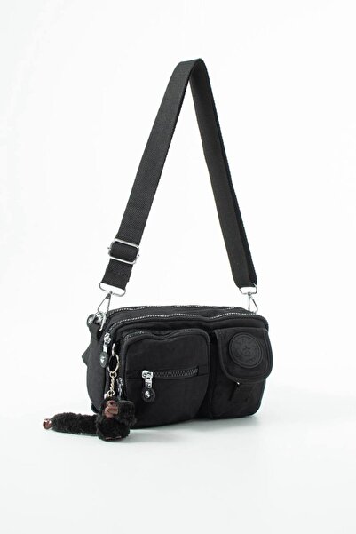 H&D COLLECTİON Multifunctional, Shoulder, Chest and Waist Bag Black (Model: 5...