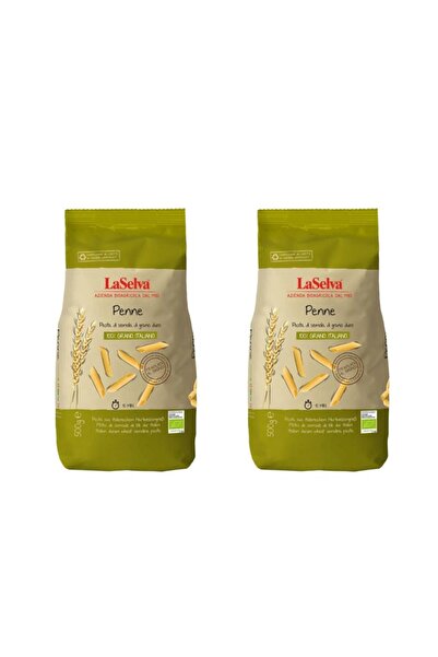 La Selva 2 x Penne bio din grau dur, 500 g LaSelva