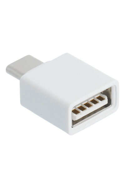 Techwave OPPO αντάπτορας USB-USB C λευκός χύμα
