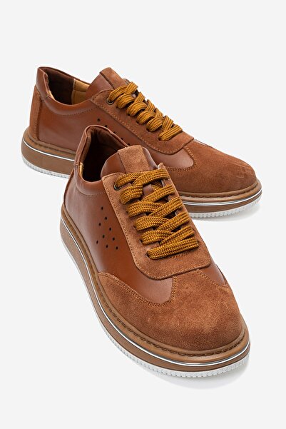 depderi Genuine Leather, 4 Seasons Men's Leather Shoes