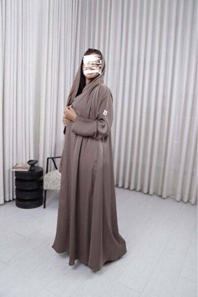 Anaqa Abaya عباية تيك توك بني