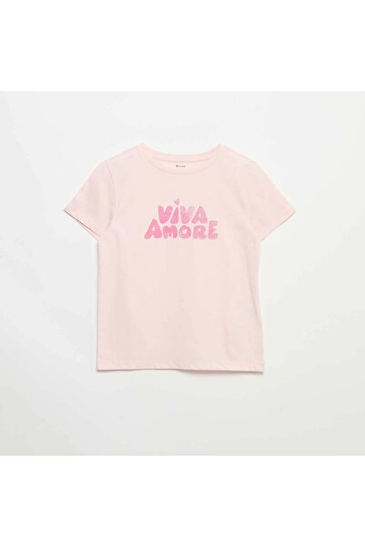 KIABI Short-sleeved T-shirt with design PINK