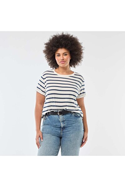 KIABI Short-sleeved printed t-shirt WHITE