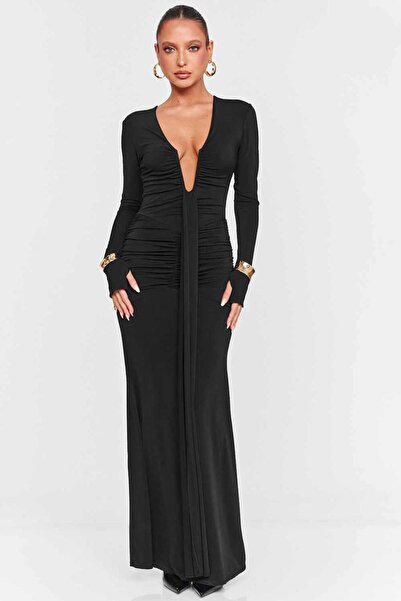 Andress Boutique Rochie maxi Tania, Negru