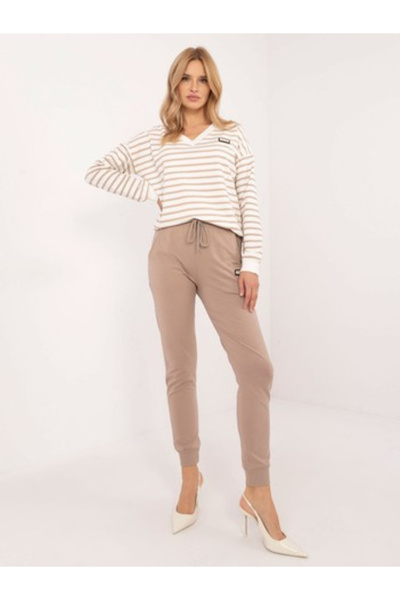 Relevance Women's Suit, RELEVANCE, Cotton, Long Sleeve, Beige, model RV-KMA-2...