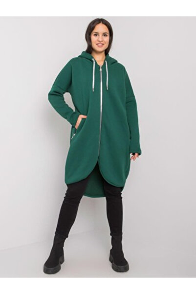 Relevance Hanorac Dama Maneca lunga, Sport, RELEVANCE, Verde Casual