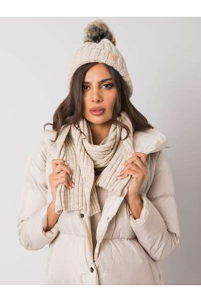 rue parıs Women's Suit, RUE PARIS, Acrylic, Beige, model JK-KM7-1.40X