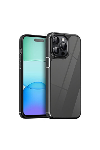 Techwave Θήκη Color Shield για Apple iPhone 15 Pro μαύρη