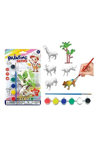 ToyMarkt Ζώα για Ζωγραφική 5 τεμ. 15x24εκ.