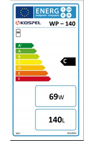 KOSPEL Boiler cu pereți dubli WP 140L