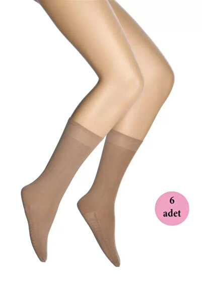 mtm My The Mall Clothing 6 Pieces Massage Women's Socks Bronze 38