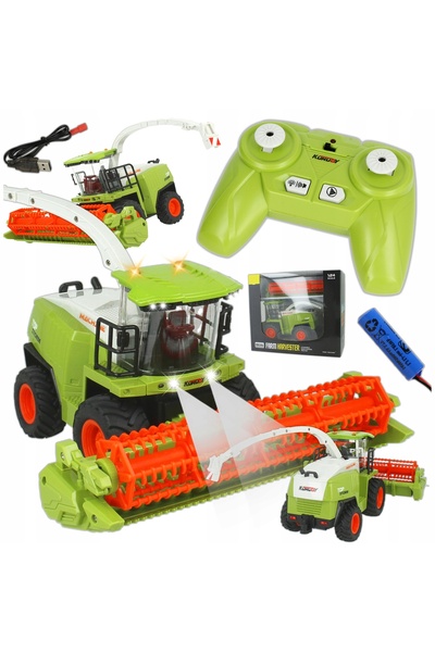 Stator Tractor telecomandat, Combină agricolă, Telecomandă R/C, Acumulator, L...