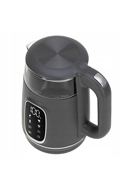 adler Fierbător electric din sticlă cu reglare a temperaturii pentru bucătări...