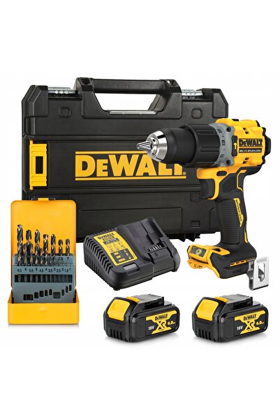 Dewalt Mașină de găurit și înșurubat 90NM 18V DCD805P2T 2 baterii / ENERGOTYT...